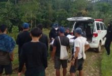 Warga Baduy korban gigitan ular berbisa dibawa ke RSUD Banten. foto Antara