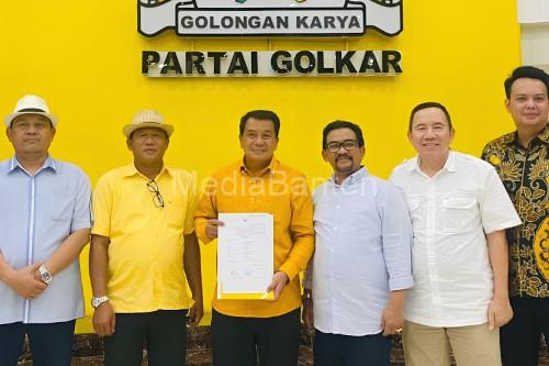 Partai Golkar rekomendasikan Maesyal - Intan dalam Pilkada Kabupaten Tangerang. Foto: Antara