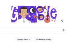 Google Doodle AT Mahmud. Foto: Screenshot Google