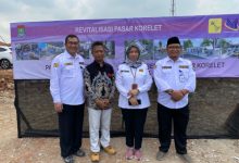 Groundbreaking reviltalisasi Pasar Korelet, Kabupaten Tengerang. Foto: Iqbal Kurnia