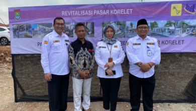 Groundbreaking reviltalisasi Pasar Korelet, Kabupaten Tengerang. Foto: Iqbal Kurnia