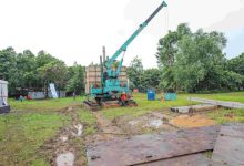 Grounbreaking Pembangunan Sistem Pengolahan Air Limbah Domestik Terpusat di TB Simatupang, Jakarta. Foto: Diskominfotik Jakarta