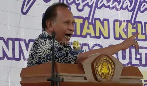 Hadi Mulyana, Ketua KAD Anti Korupsi Provinsi Banten. Foto: Budi Wahyu Iskandar