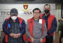 3 Hakim Pengadilan Negeri Surabaya yang ditahan jaksa karena terima suap putusan GR Tannur. Foto: Antara