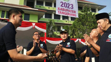 Mad Romli, Wakil Bupati Tangerang di acara HANI Kab Tangerang. Foto: Iqbal Kurnia