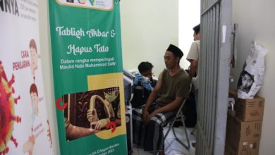 Acara hapus tato warga binaan Lapas Cilegon. Foto: Dompet Dhuafa