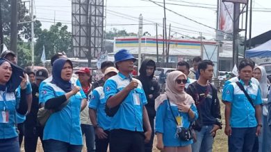 Hari Buruh di Kabupaten Lebak. Foto: Antara