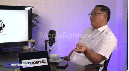 Kepala Bapenda Kota Serang, W Hari Pamungkas. Foto BantenPodcast