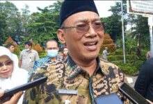 Walikota Cilegon, Helldy Agustian soal kurangnya perhatian Taman Layak Anak. Foto: Erling Cristin