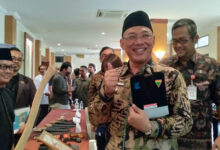 Walikota Cilegon, Helldy Agustian soal IKM logam. Foto: Erling Cristin