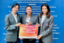 Tim Farmasi UPH berinovasi daun pagagan. Foto: Humas UPH