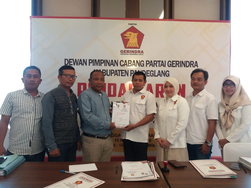 Herman Firdaus dan DPD Gerindra Banten