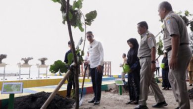 Pj Gubernur DKI Jakarta, Heru Budi Harono di Pulau Pramuka. Foto: Pemprov DKI Jakarta