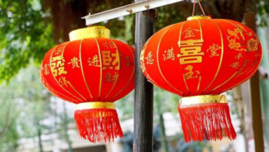 Lampion tahun baru Imlek. Foto: Istimewa