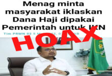 Berita Hox soal pembatalan ibadah haji tahun ini. Foto: Istimewa