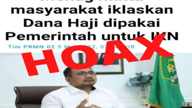 Berita Hox soal pembatalan ibadah haji tahun ini. Foto: Istimewa