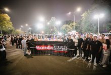Honda menggelar Honda Culture Indonesia Night Up menuju puncak acara. Foto Honda Prospect Motor