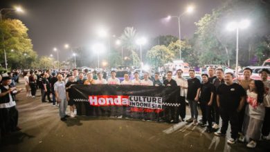 Honda menggelar Honda Culture Indonesia Night Up menuju puncak acara. Foto Honda Prospect Motor