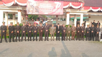 Polres Serang Peringati Hari Bahayangkara ke-77. Foto: Yono