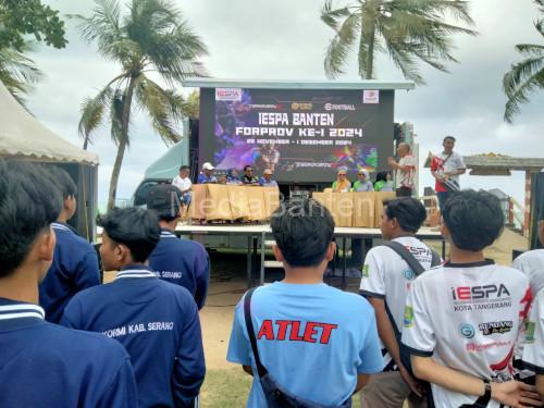 IESPA Banten ikuti Porprov Banten di Anyer. Foto: Humas IESPA Banten