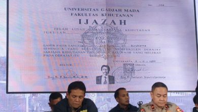 Konferensi pers Bareskrim Polri soal ijazah Joko Widodo. Foto: Antara