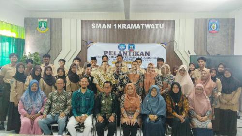 Pelantikan Pengurus IKA SMA Negeri I Kramatwatu. Foto Dodi Kustiadi