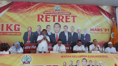 Ikatan Keluarga Gunungkidul melakukan retret di Puncak Bogor. Foto Humas IKG