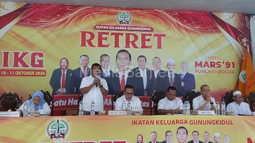 Ikatan Keluarga Gunungkidul melakukan retret di Puncak Bogor. Foto Humas IKG