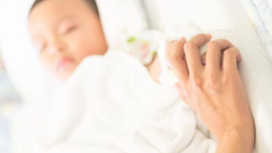 Ilustrasi bayi sakit. Foto: SehatNegeriKu Kemkes.