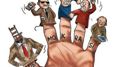 ilustrasi oligarki politik