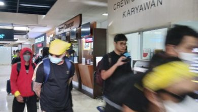 Imigrasi Bandara Soetta gagalkan 3 WNI akan bekerja ilegal di Kamboja. Foto Antara