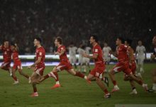 Timnas Indonesia jadi juara FIFA Asean Cup 2026, kalahkan Thailand. Foto Antara