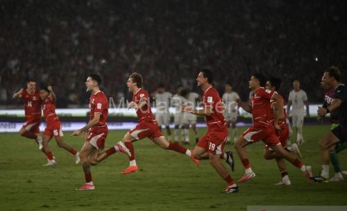 Timnas Indonesia jadi juara FIFA Asean Cup 2026, kalahkan Thailand. Foto Antara