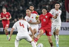 Pertandingan Indonesia Vs Vietnam di kualifikasi Piala Dunia 2026. Foto: Antara