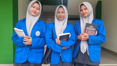 Calon mahasiswi Institut Agama Islam Ardaniah. Foto Elis Fitriani
