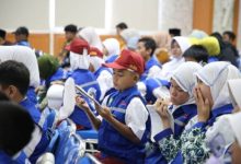 Inspektur Pangan Cilik yang dibentuk Dinkes Kota Tangerang. Foto Antara