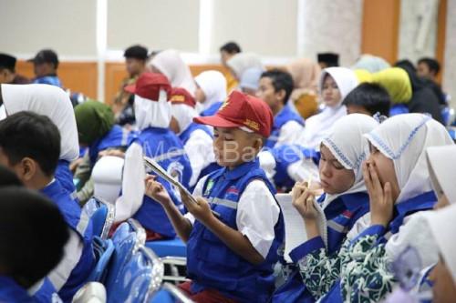 Inspektur Pangan Cilik yang dibentuk Dinkes Kota Tangerang. Foto Antara
