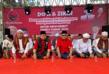 istigoshah PDIP Kabupaten Tangerang. Foto: Iqbal Kurnia