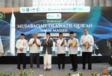 Menag, Nassarudin Umar di Masjid Baitul Mukhtar BSD. Foto M Aras Prabowo