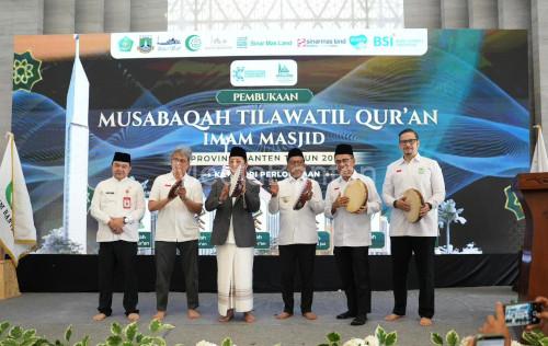 Menag, Nassarudin Umar di Masjid Baitul Mukhtar BSD. Foto M Aras Prabowo