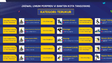 Jadwal Porprov Banten Ke-VI. Foto: Porprov Banten