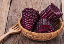 kecantikan jagung ungu