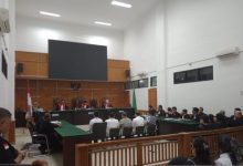 Tiga jaksa pemeras WNA Korsel mulai menjalani sidang di PN Serang. Foto Antara