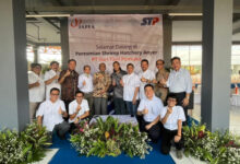 Peresmian shrim hatchery udang di Anyer. Foto: Humas Japfa