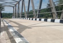 Jembatan Impian di Kampung Sereh, Desa Cikedal, Kabupatn Pandeglang. Foto: Budi Wahyu Iskandar