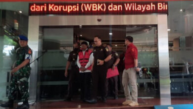 Menteri Kominfo, Jhony G Plate jadi tersnagka korupsi BTS Kominfo. Foto: LKBN Antara