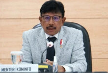 Menteri Kominfo RI, Johnny G Plate. Foto: Kominfo RI