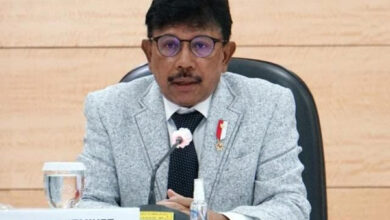 Menteri Kominfo RI, Johnny G Plate. Foto: Kominfo RI