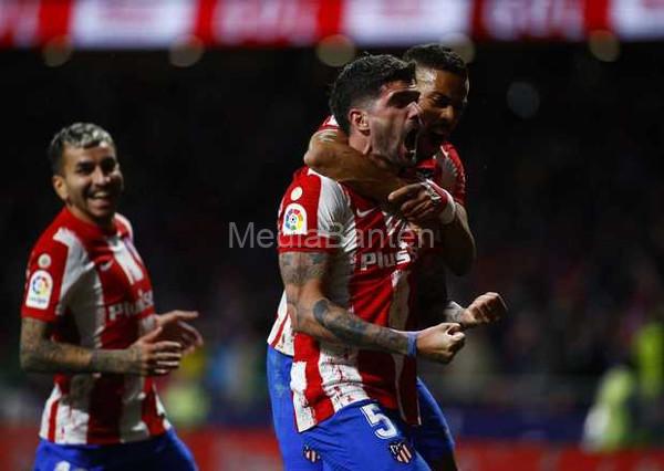 Atletico Madrid menaklukan Cadis 2 - 1 pada laga lanjutan Liga Spanyol 2021 - 2022.