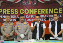 Jumpa Pers Polres Cilegon. Foto: LKBN Antara
